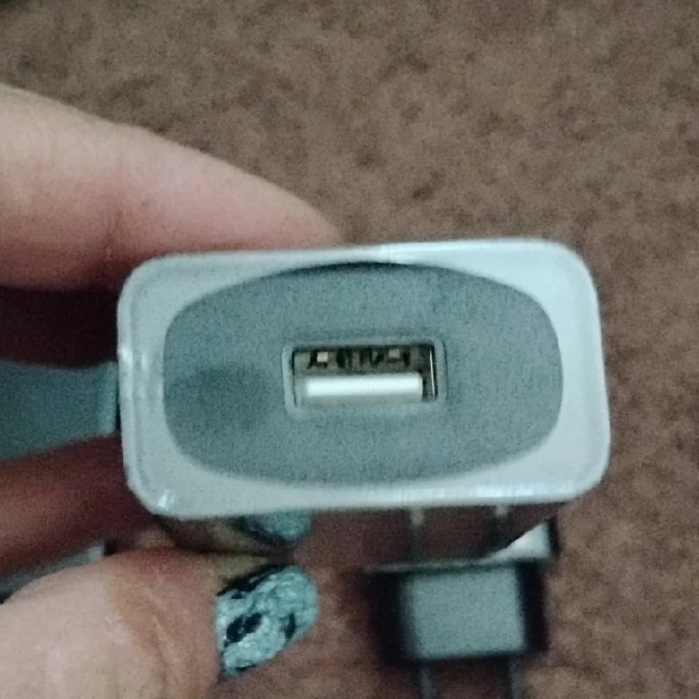 Black USB Wall Charger Adapter